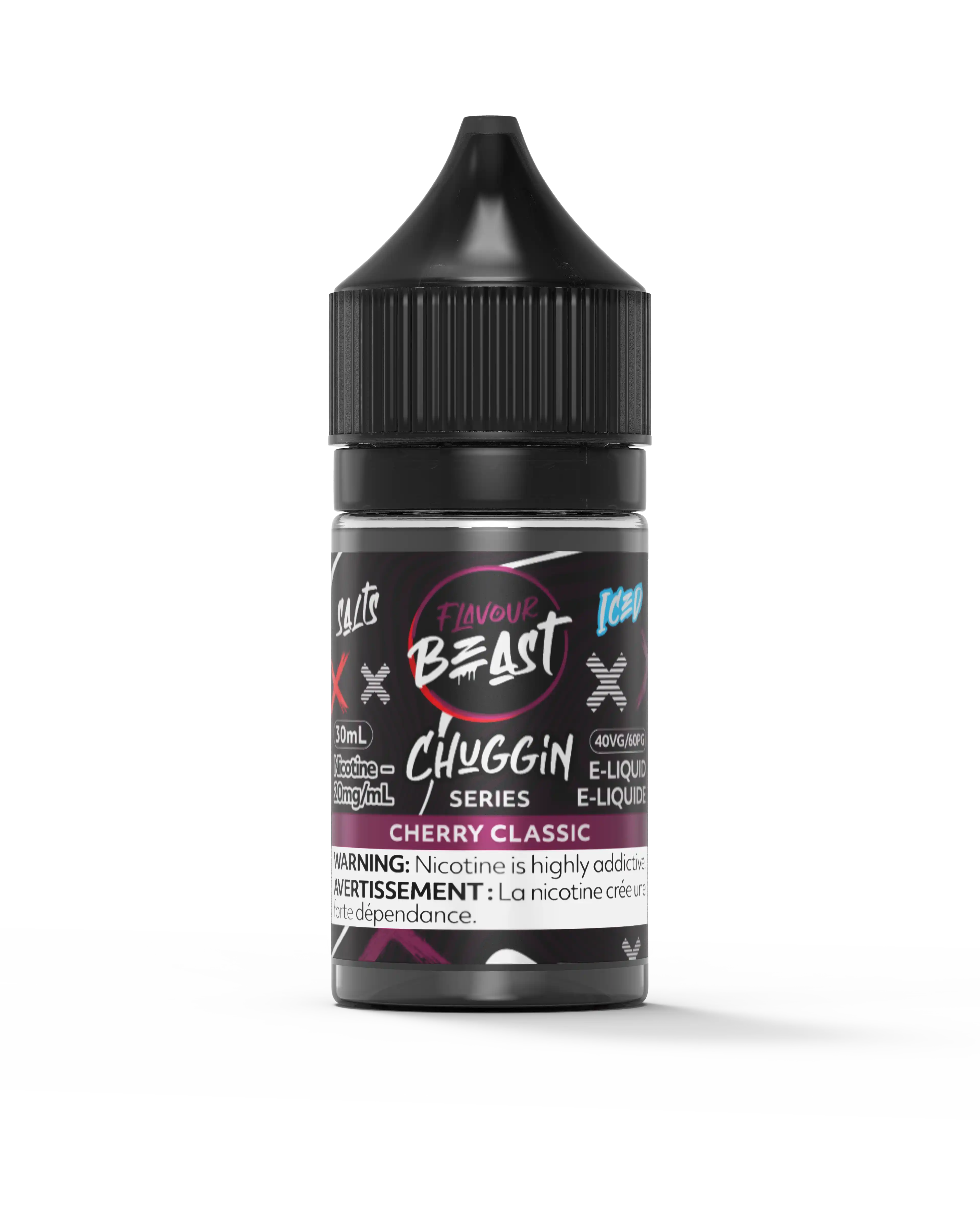 Cherry Classic Iced by Flavour Beast Chuggin' Series Salt