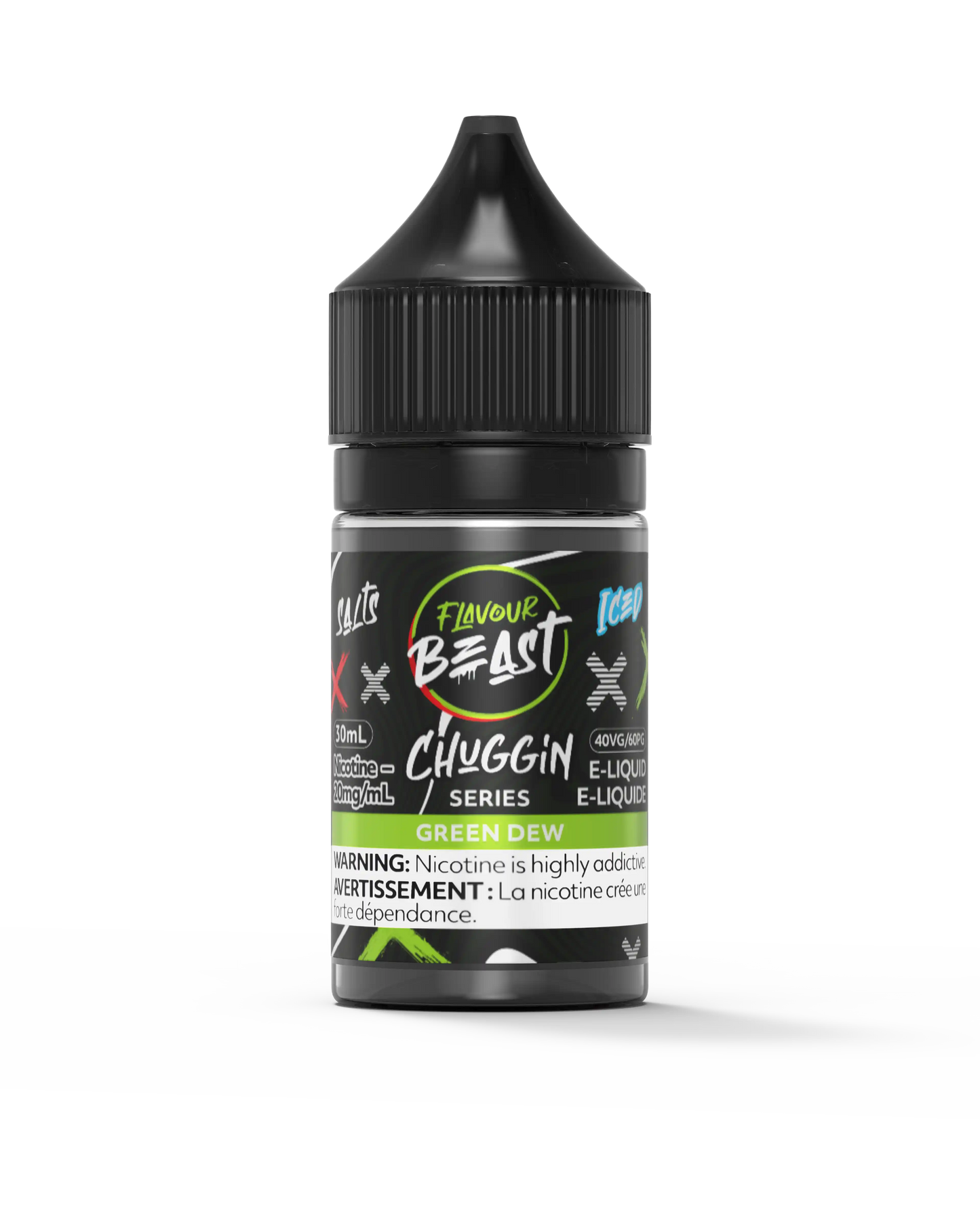 Green Dew Iced by Flavour Beast Chuggin' Series Salt