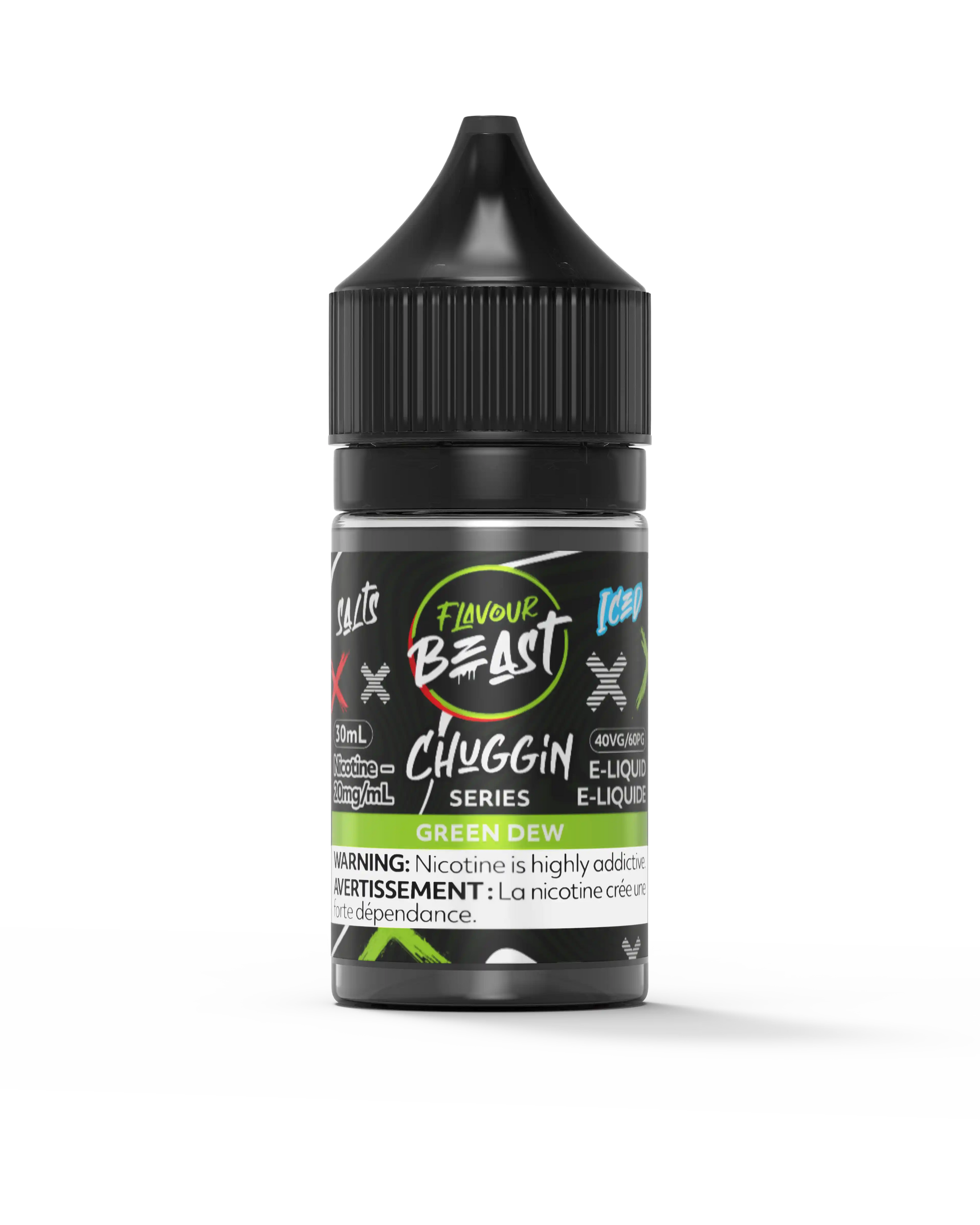 Green Dew Iced by Flavour Beast Chuggin' Series Salt