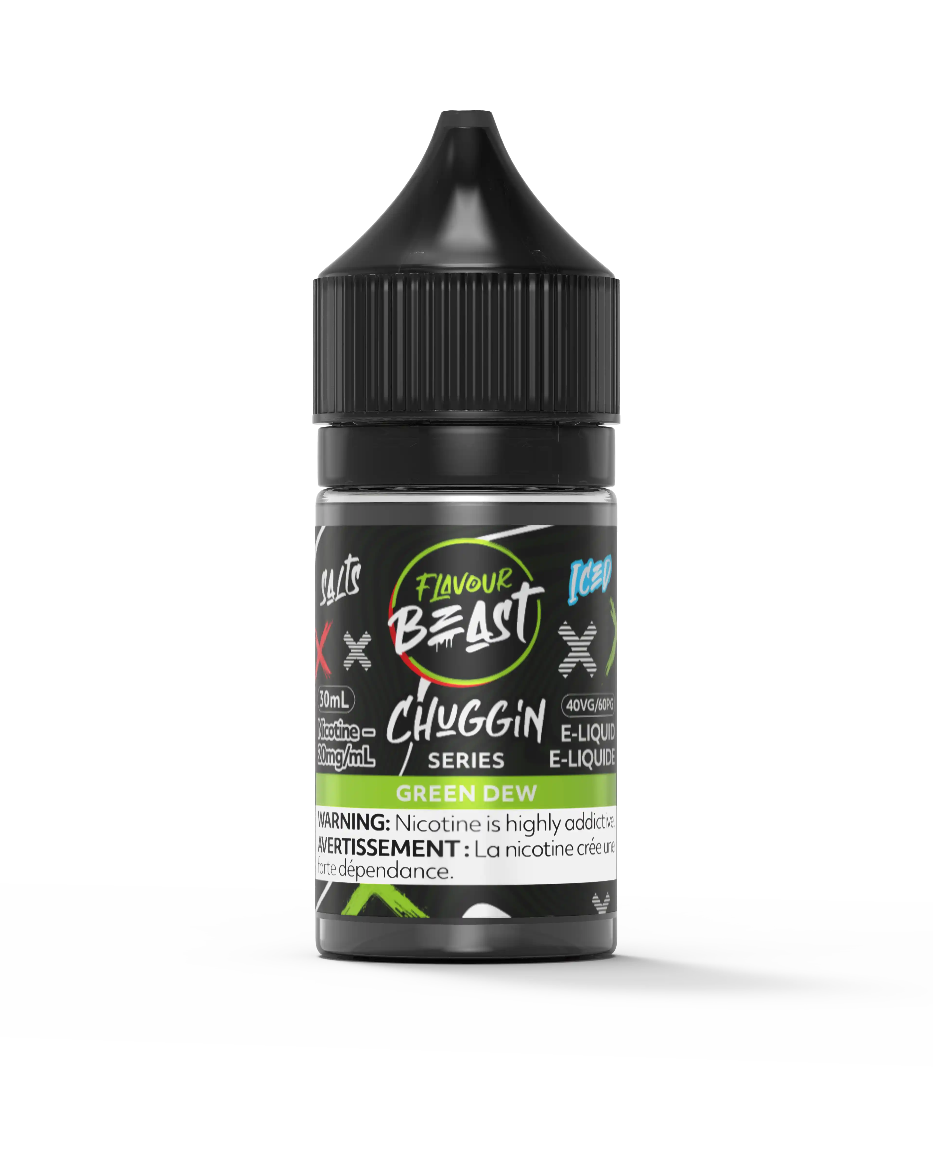 Green Dew Iced by Flavour Beast Chuggin' Series Salt