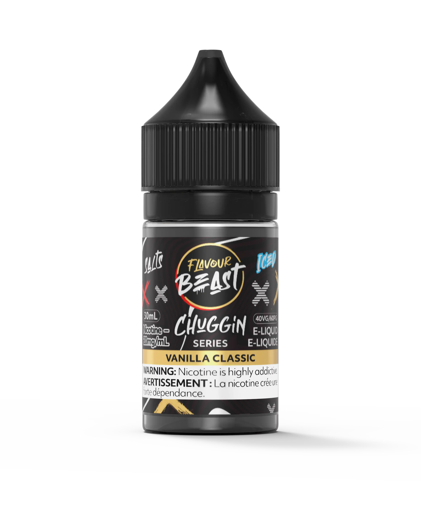 Vanilla Classic Iced by Flavour Beast Chuggin' Series Salt