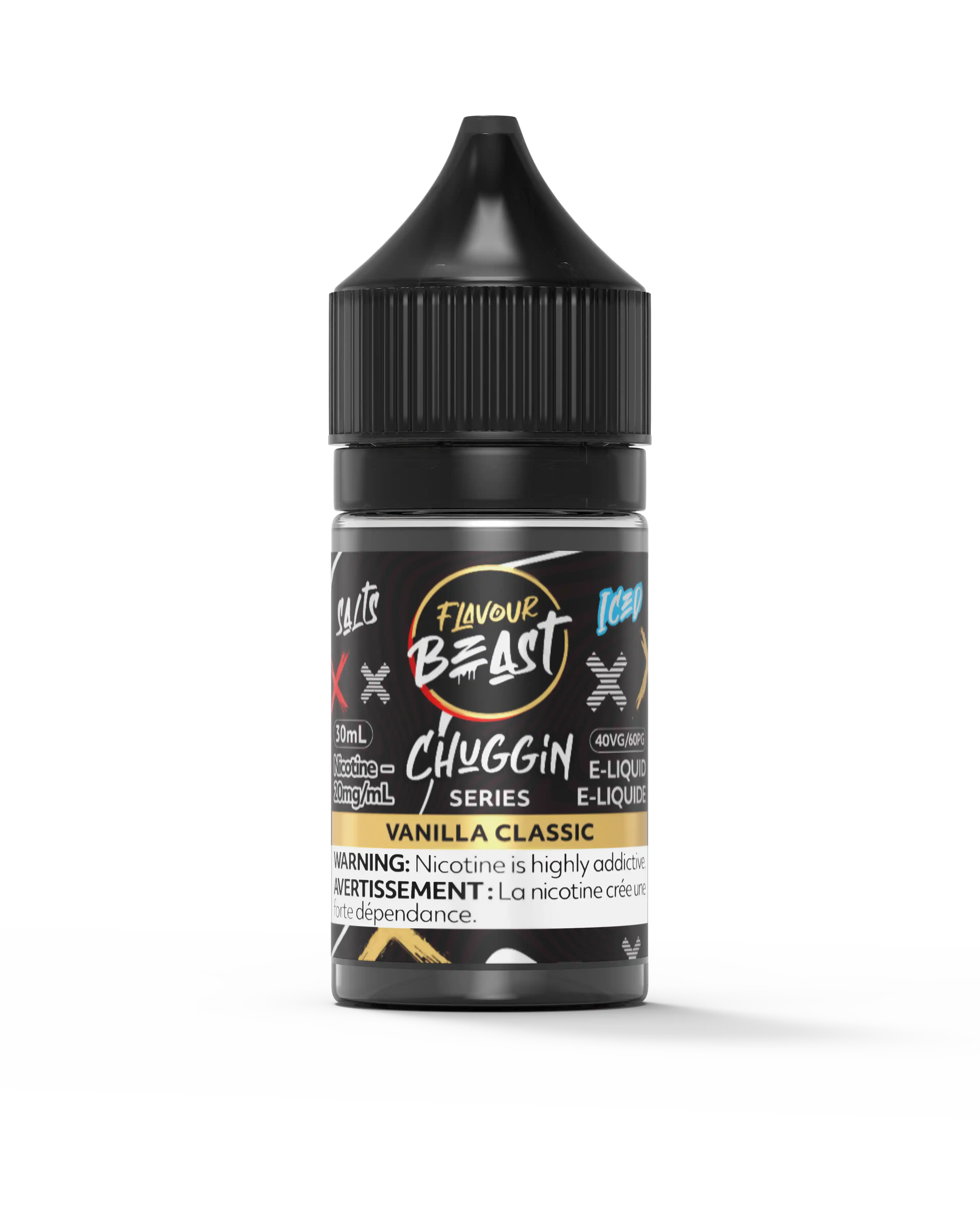 Vanilla Classic Iced by Flavour Beast Chuggin' Series Salt