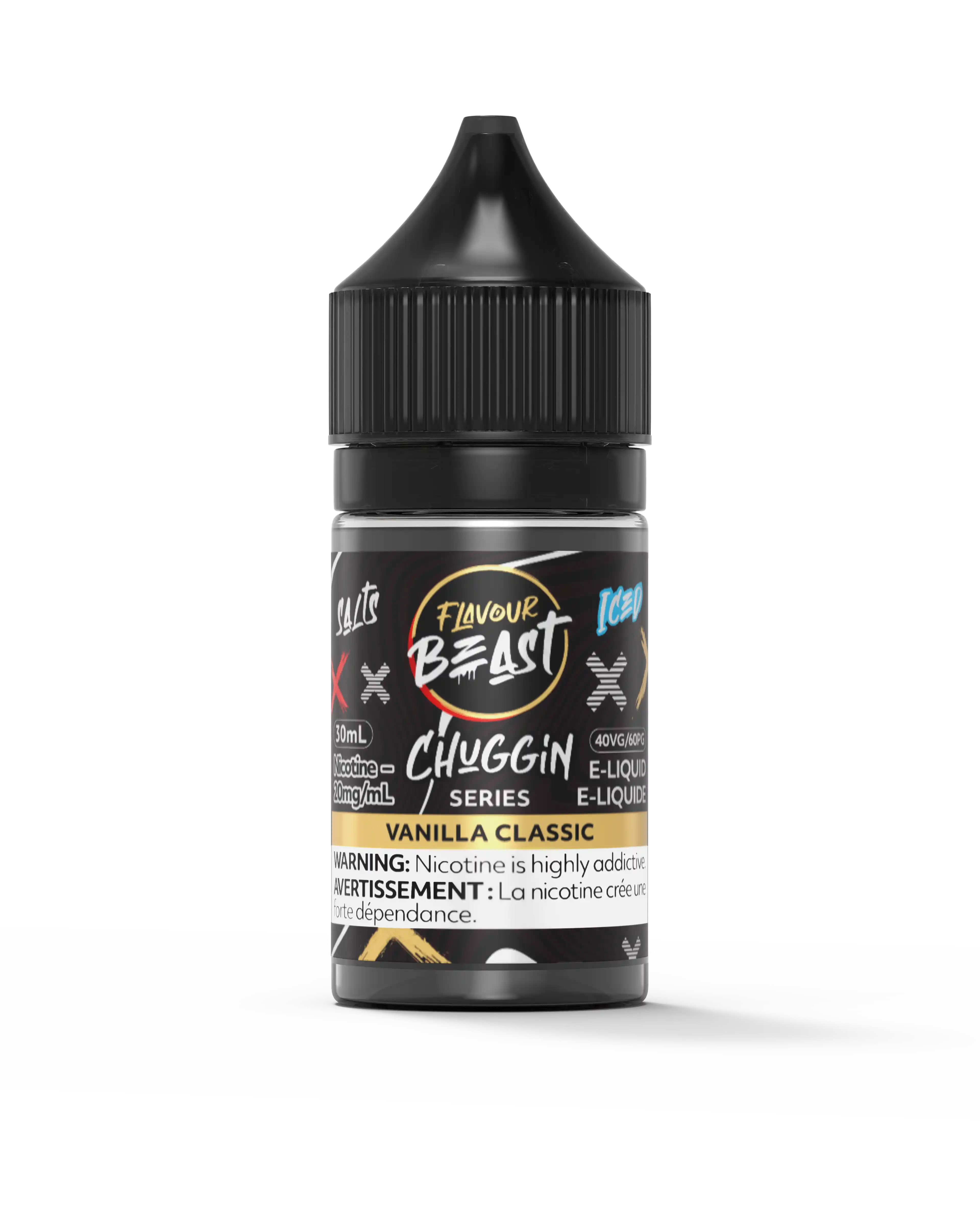 Vanilla Classic Iced by Flavour Beast Chuggin' Series Salt