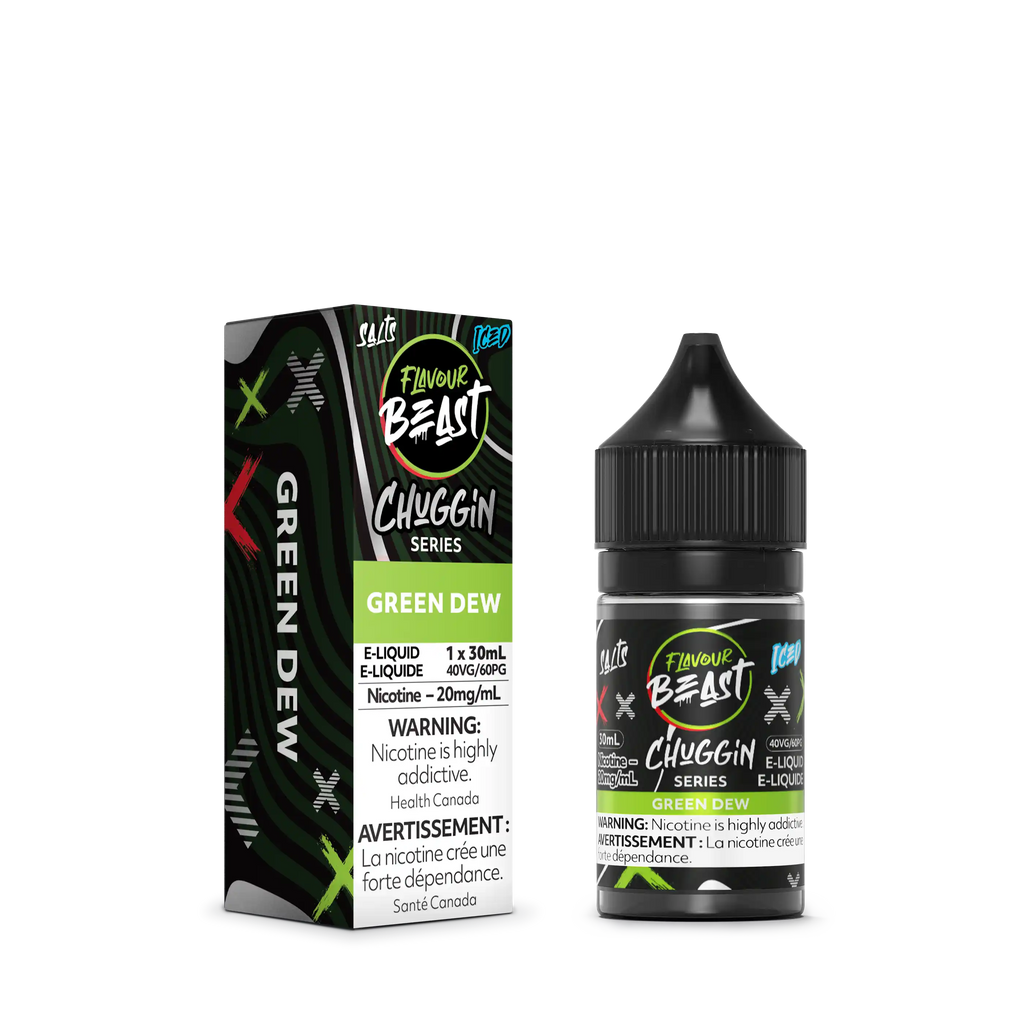 Green Dew Iced by Flavour Beast Chuggin' Series Salt
