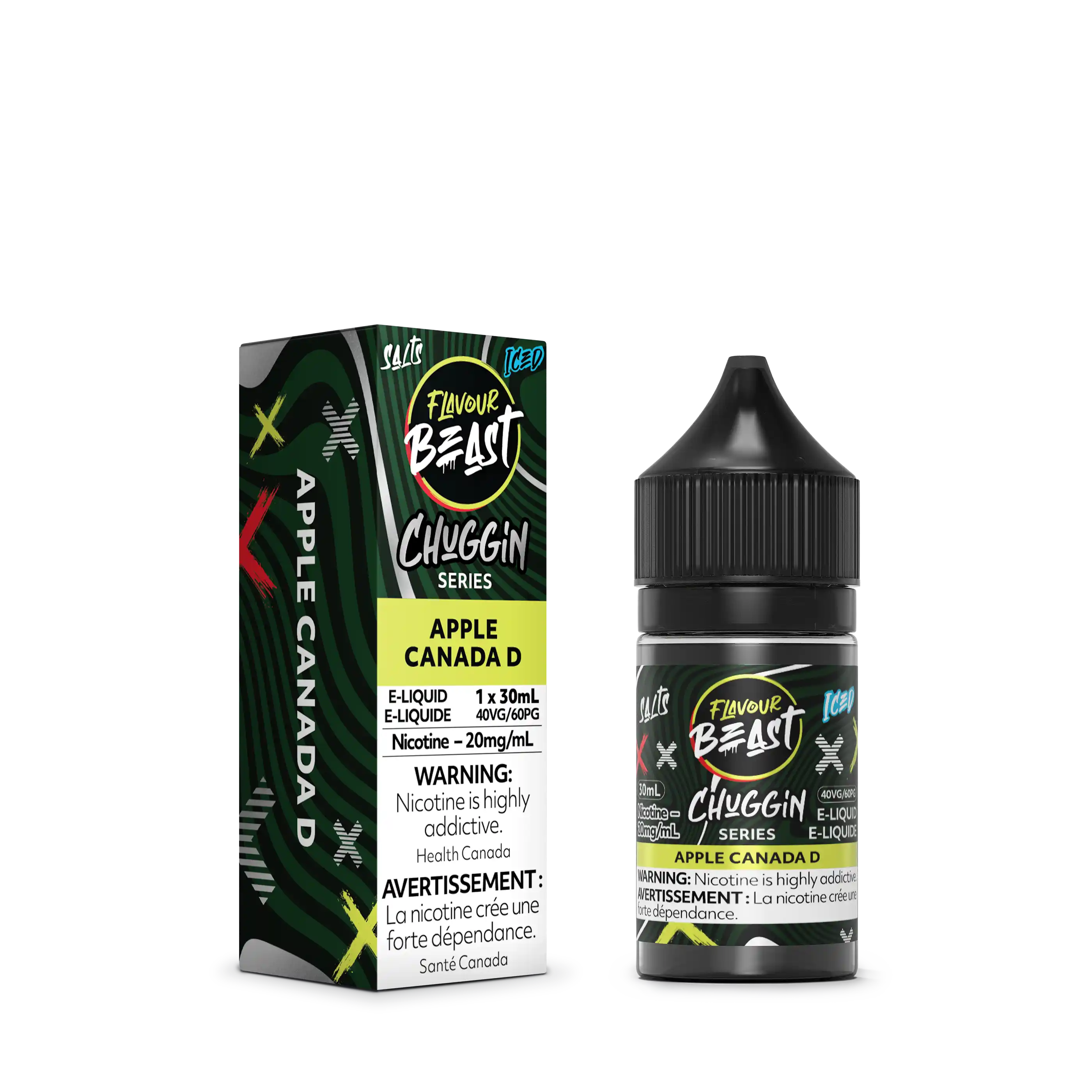 Apple Canada D Iced by Flavour Beast Chuggin' Series Salt