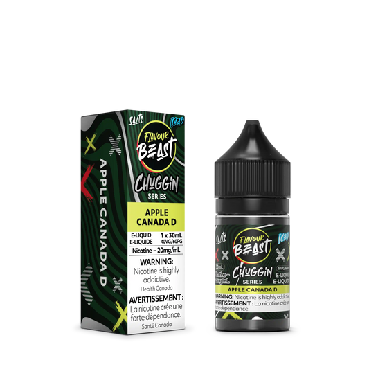 Apple Canada D Iced by Flavour Beast Chuggin' Series Salt