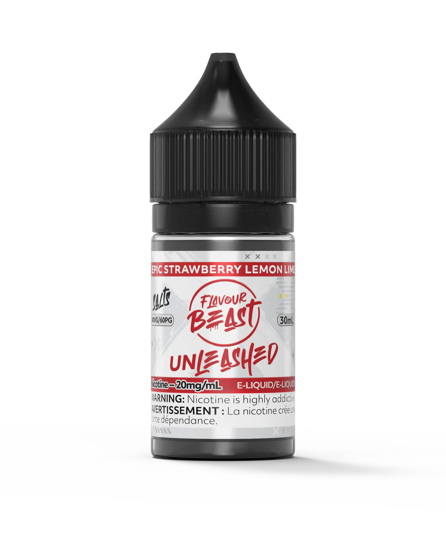 Epic Strawberry Lemon Lime by Flavour Beast Unleashed Salt