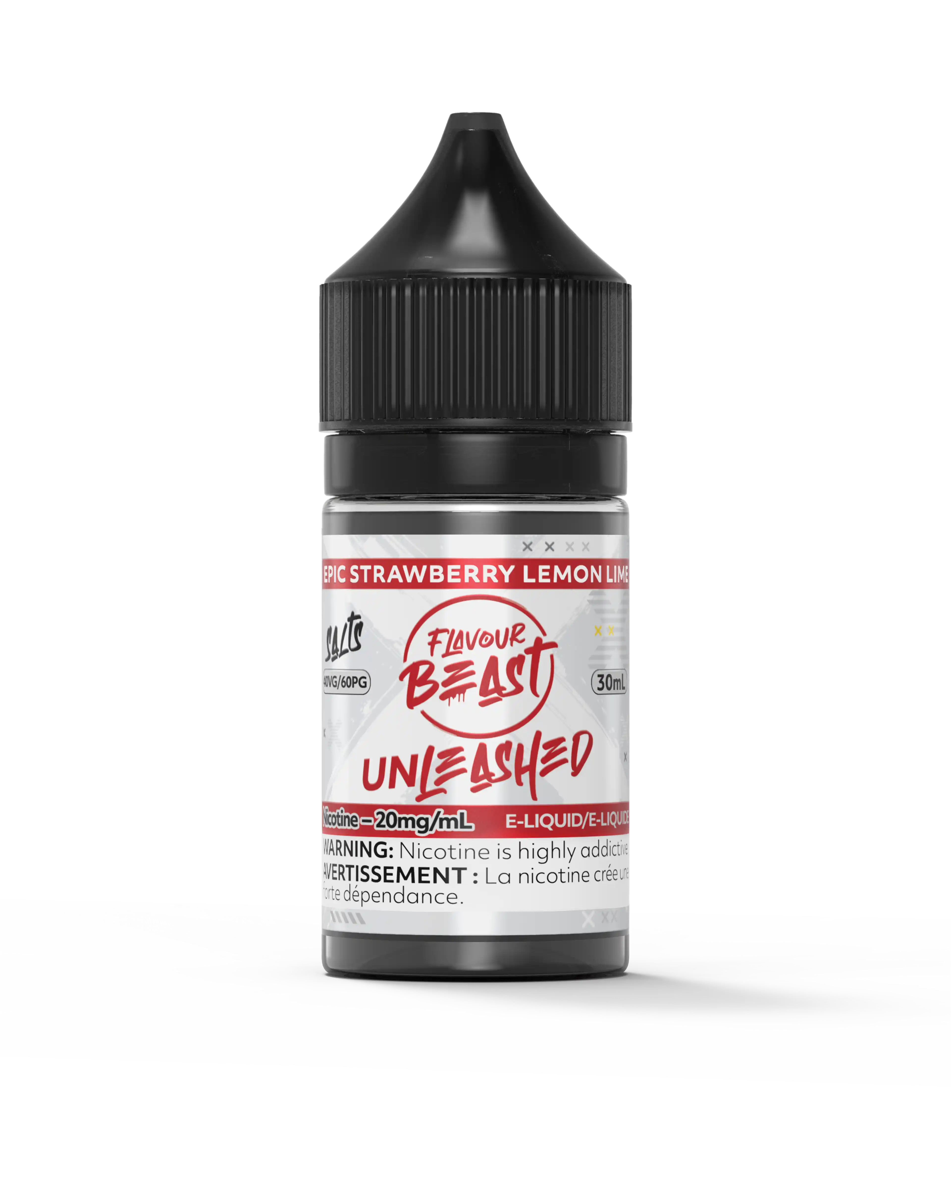 Epic Strawberry Lemon Lime by Flavour Beast Unleashed Salt