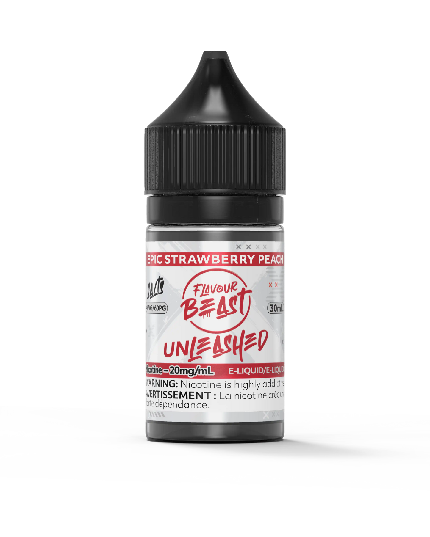 Epic Strawberry Peach by Flavour Beast Unleashed Salt