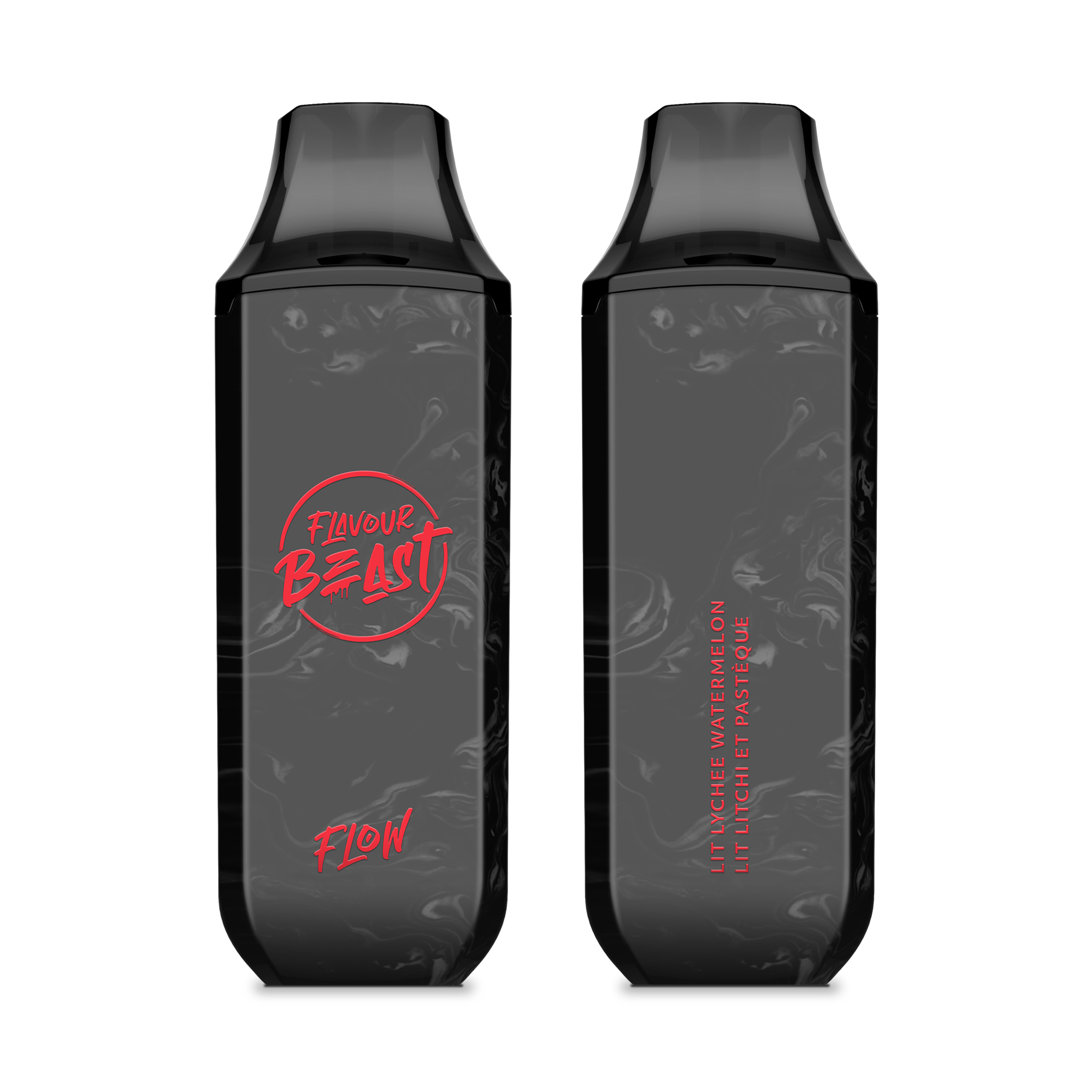 Flavour Beast Flow - Disposable E-Cig (4k/5k Puffs) - Lit Lychee Watermelon Iced / 20mg