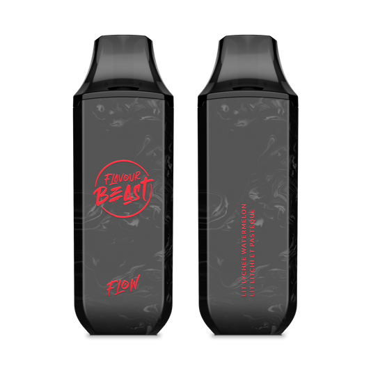 Flavour Beast Flow - Disposable E-Cig (4k/5k Puffs) - Lit Lychee Watermelon Iced / 20mg