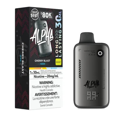 Flavour Beast Alpha Disposable - Cherry Blast Iced