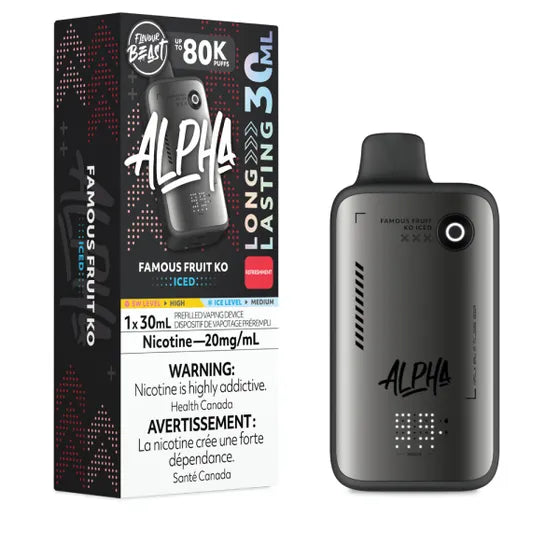 Flavour Beast Alpha Disposable - Famous Fruit KO Iced