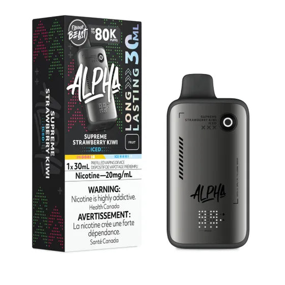 Flavour Beast Alpha Disposable - Supreme Strawberry Kiwi Iced