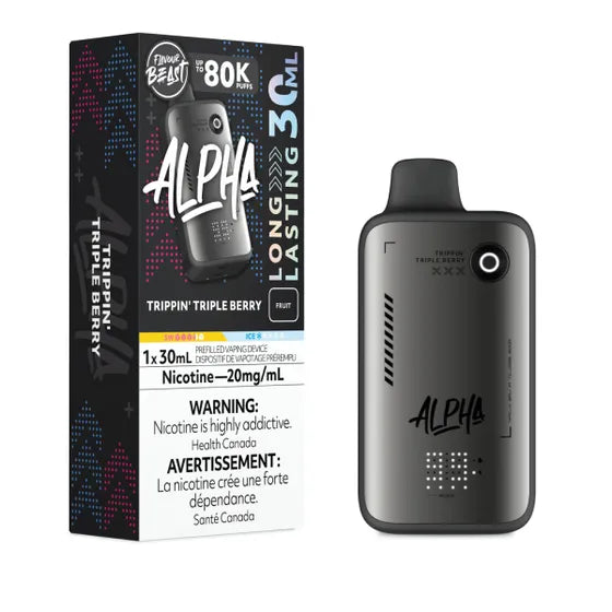 Flavour Beast Alpha Disposable - Trippin' Triple Berry