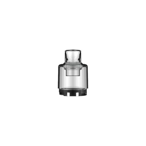 Clear PCTG Freemax Marvos replacement pod with black base, 5.5ml capacity.