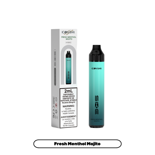 Fresh Menthol Mojito Icon Bar Hybrid - Disaposable 2K