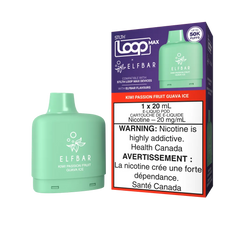 Kiwi Fruit de la Passion Goyave Glacée Stlth Loop Max x Elf Bar Pod 50K