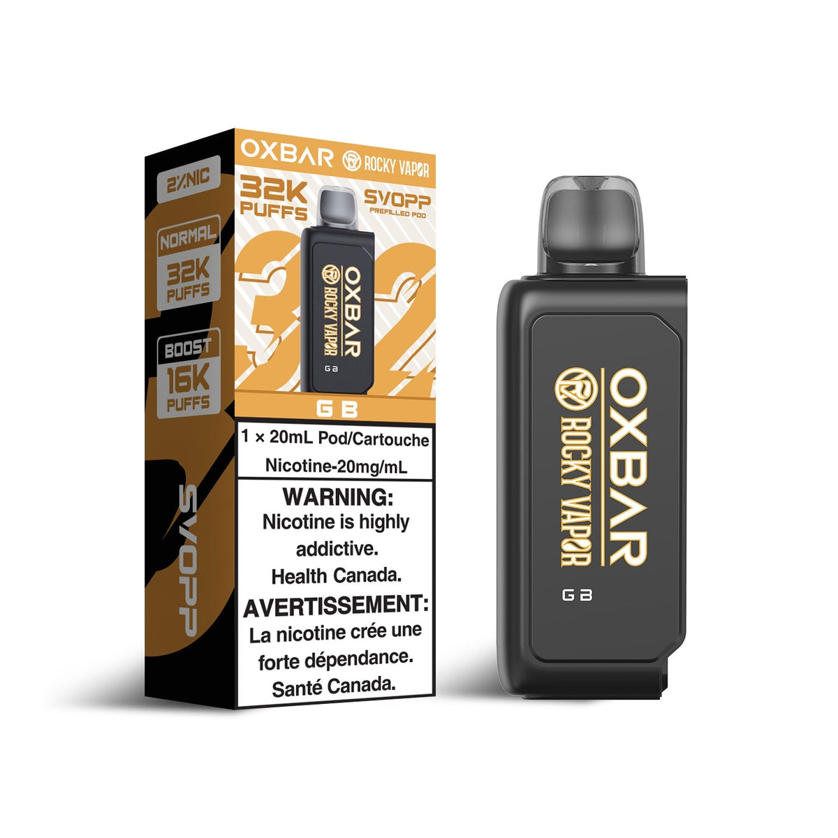 Oxbar Svopp Pods 32K