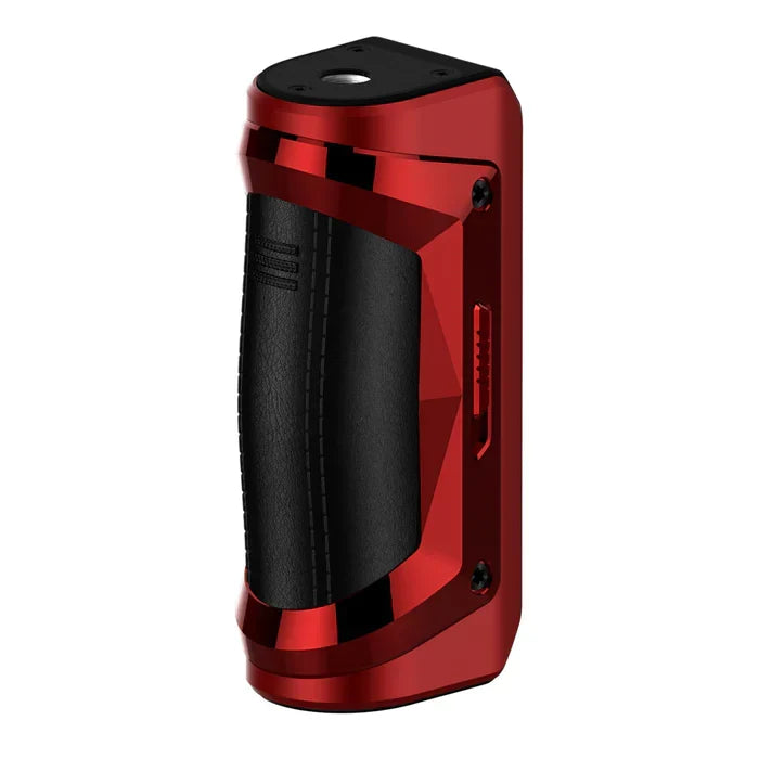 Geekvape Aegis S100 SE (Solo 2) 100W Mod in silver with a textured grey leather grip.