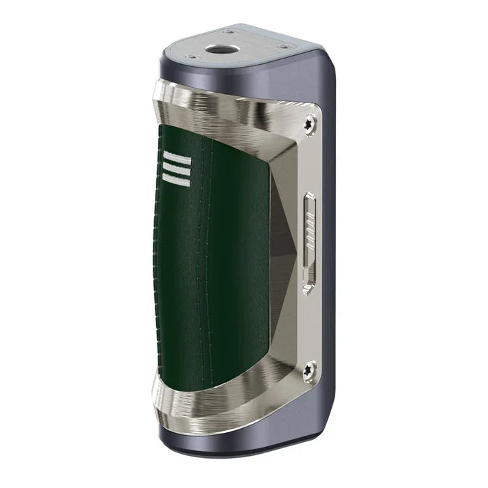 Geekvape Aegis S100 SE (Solo 2) 100W Mod in silver with a textured grey leather grip.