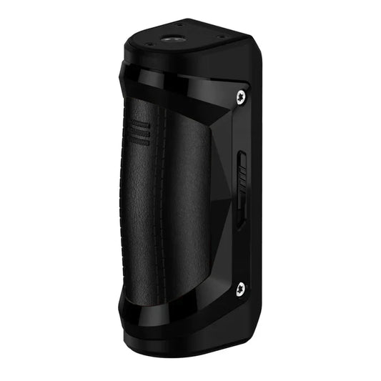 Geekvape Aegis S100 SE (Solo 2) 100W Mod in silver with a textured grey leather grip.