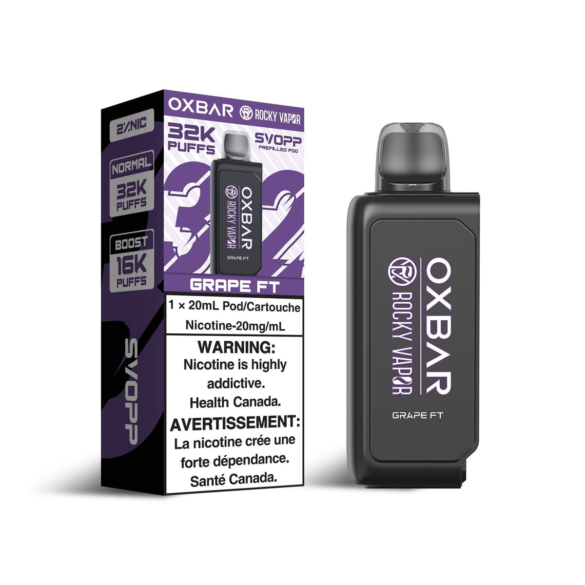 Oxbar Svopp Pods 32K
