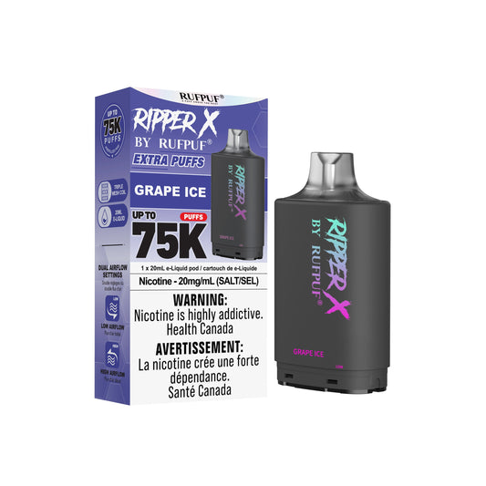 Grape Ice Rufpuf Ripper X Pods 75K