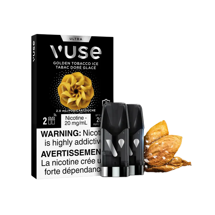 Golden Tobacco Ice Vuse Ultra Pods