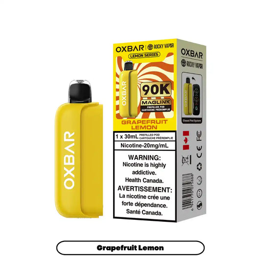 Grapefruit Lemon Oxbar Maglink Pods (Lemon Series) 90K