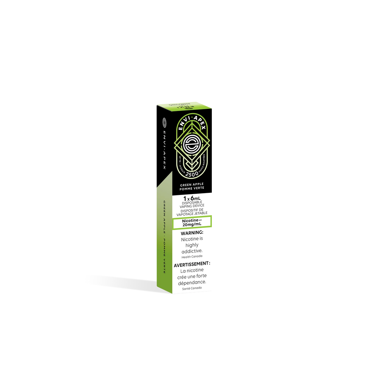 Green Apple Apex 2500 - Disposable Vape