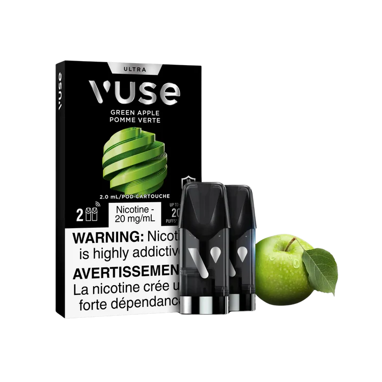 Green Apple Vuse Ultra Pods