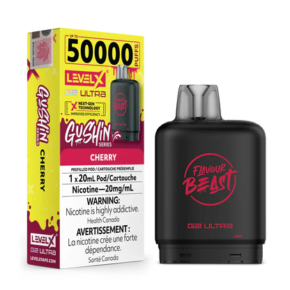 Gushin Cherry by Level X Flavour Beast G2 Ultra 50K
