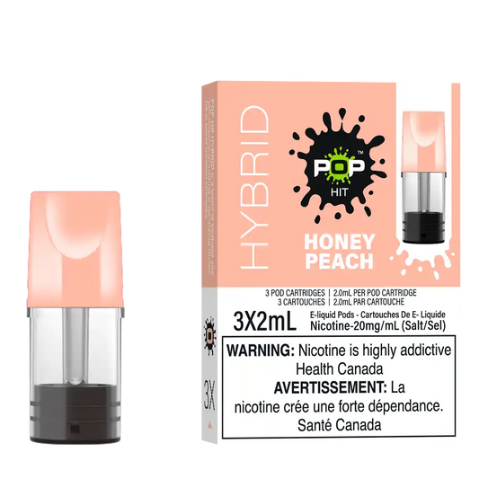 Honey Peach Stlth Pods by Pop Hybrid