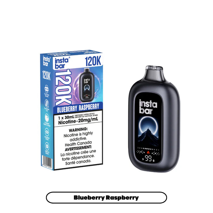 Insta Bar 120K - Blueberry Raspberry