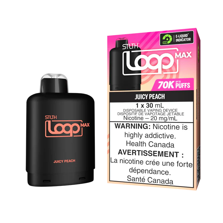 Juicy Peach Stlth Loop Max 70K Pod