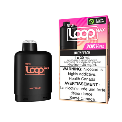Juicy Peach Stlth Loop Max 70K Pod