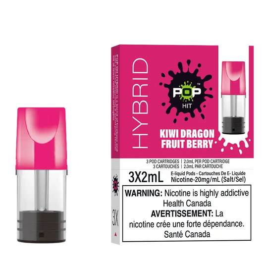 Kiwi Dragonfruit Berry Stlth Pods by Pop Hybrid