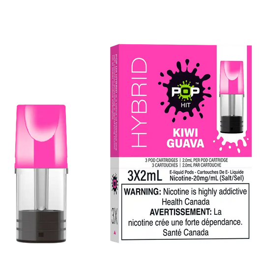 Kiwi Guava Stlth Pods by Pop Hybrid