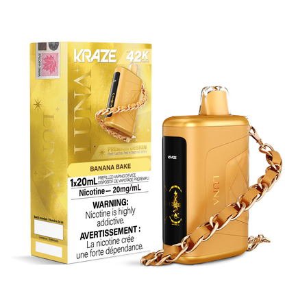 Banana Bake Kraze Luna - Disposable 42K