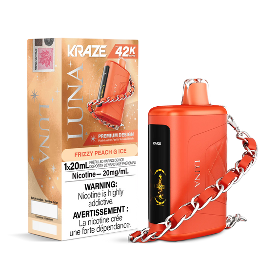 Frizzy Peach G Ice Kraze Luna - Disposable 42K