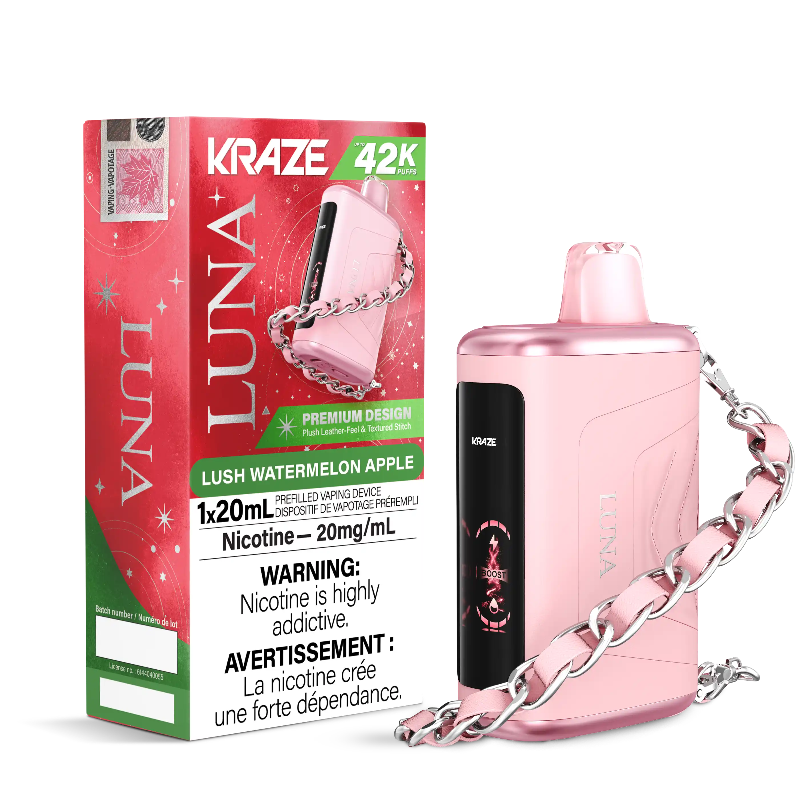 Lush Watermelon Apple Kraze Luna - Disposable 42K