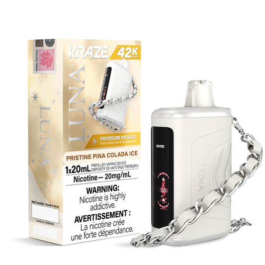 Pristine Pina Colada Ice Kraze Luna - Disposable 42K by KRAZE