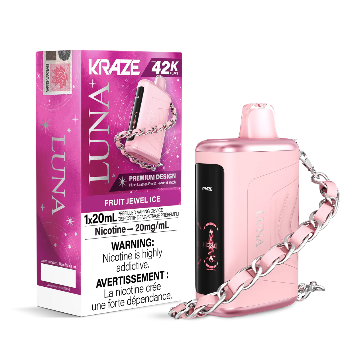 Fruit Jewel Ice Kraze Luna - Disposable 42K by KRAZE