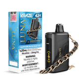 Sapphire Blue Razz Ice Kraze Luna - Disposable 42K