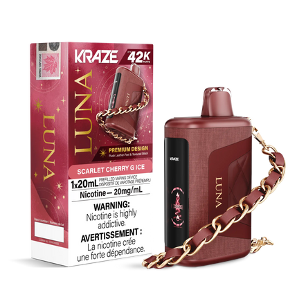 Scarlet Cherry G Ice Kraze Luna - Disposable 42K