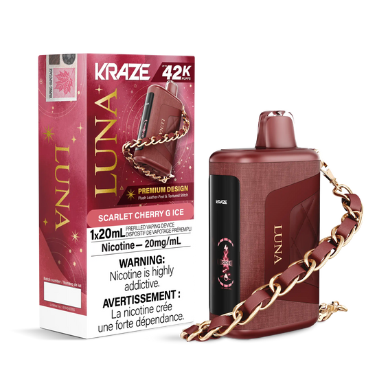 Scarlet Cherry G Ice Kraze Luna - Disposable 42K