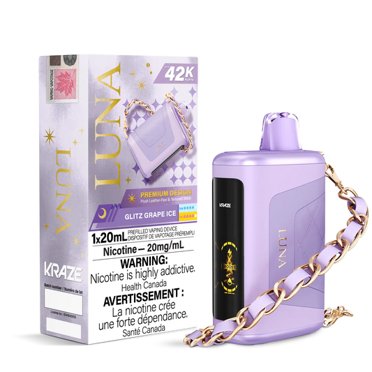 Glitz Grape Ice Kraze Luna - Disposable 42K