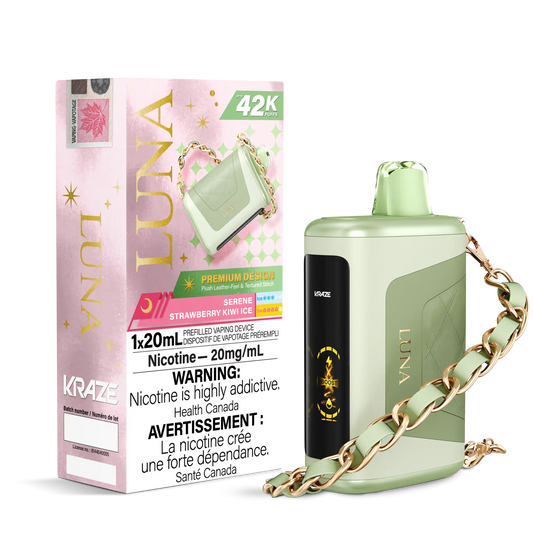Serene Strawberry Kiwi Ice Kraze Luna - Disposable 42K