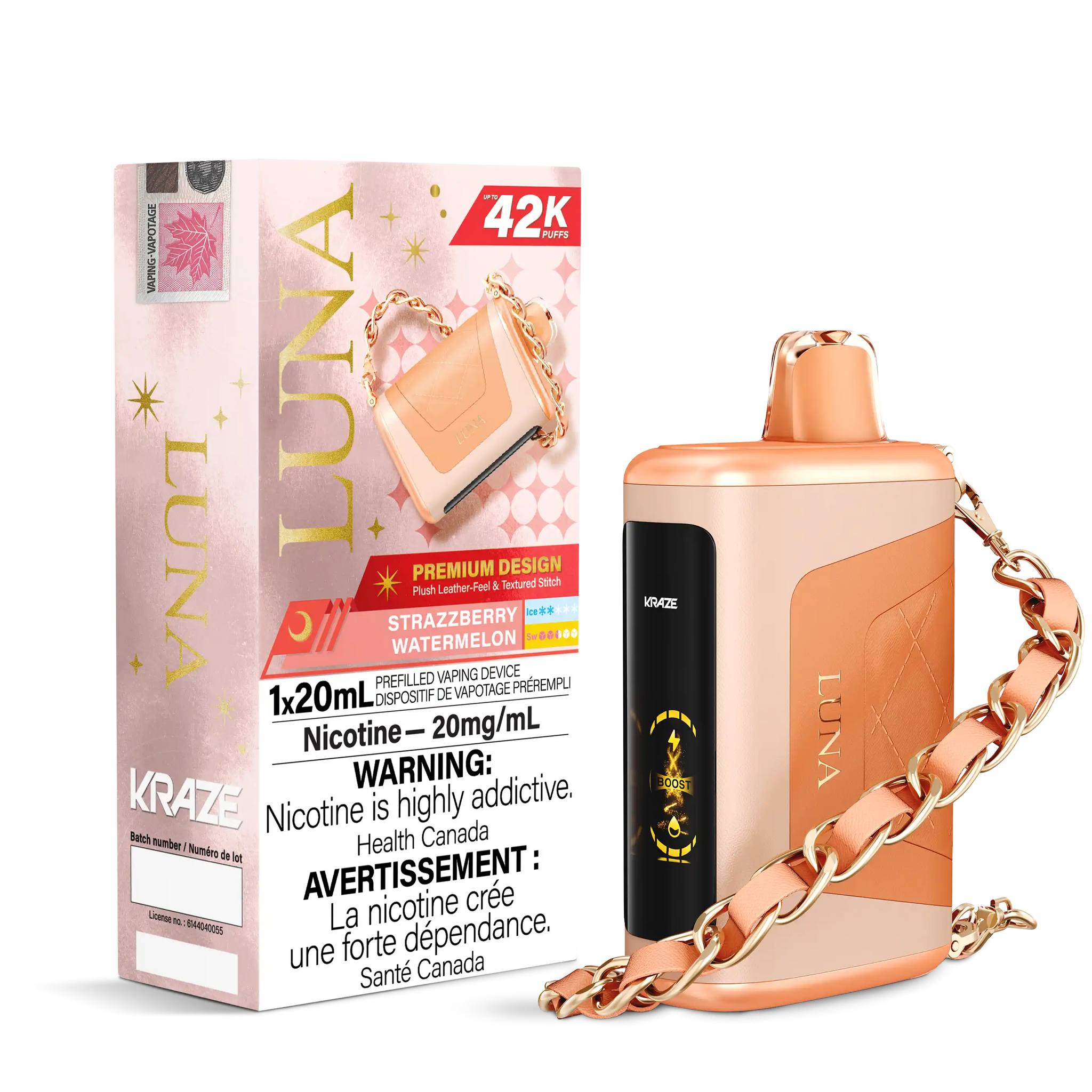 Strazzberry Watermelon Kraze Luna - Disposable 42K